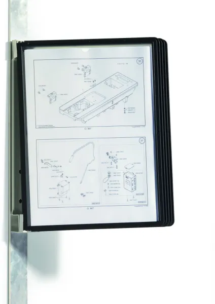 Durable Vario Magnet 注册系统 黑色 A4